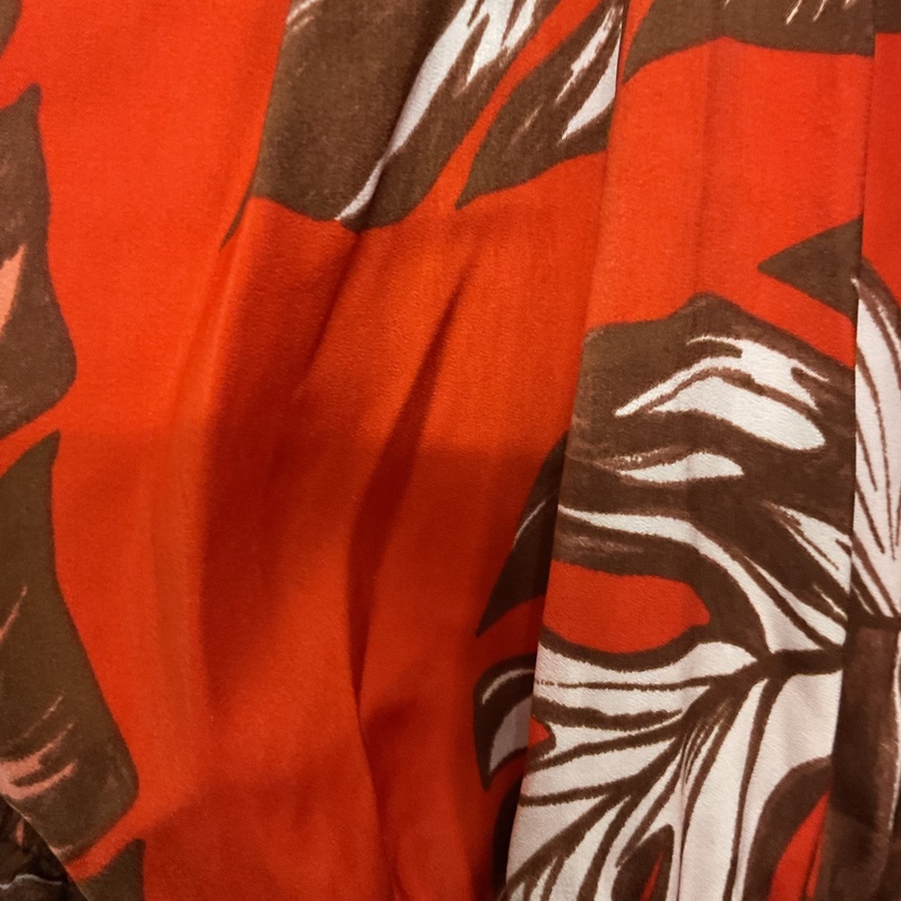 sofia by sofia vergara Red Tropical Halter Maxi Dress - Picture 8 of 12